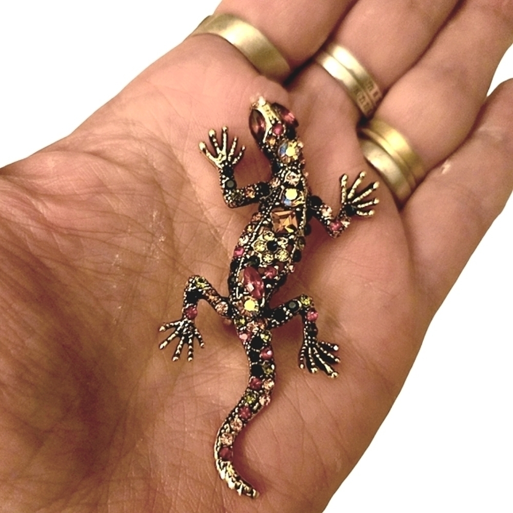 Unique Salamander Brooch NWT - Picture 2 of 3